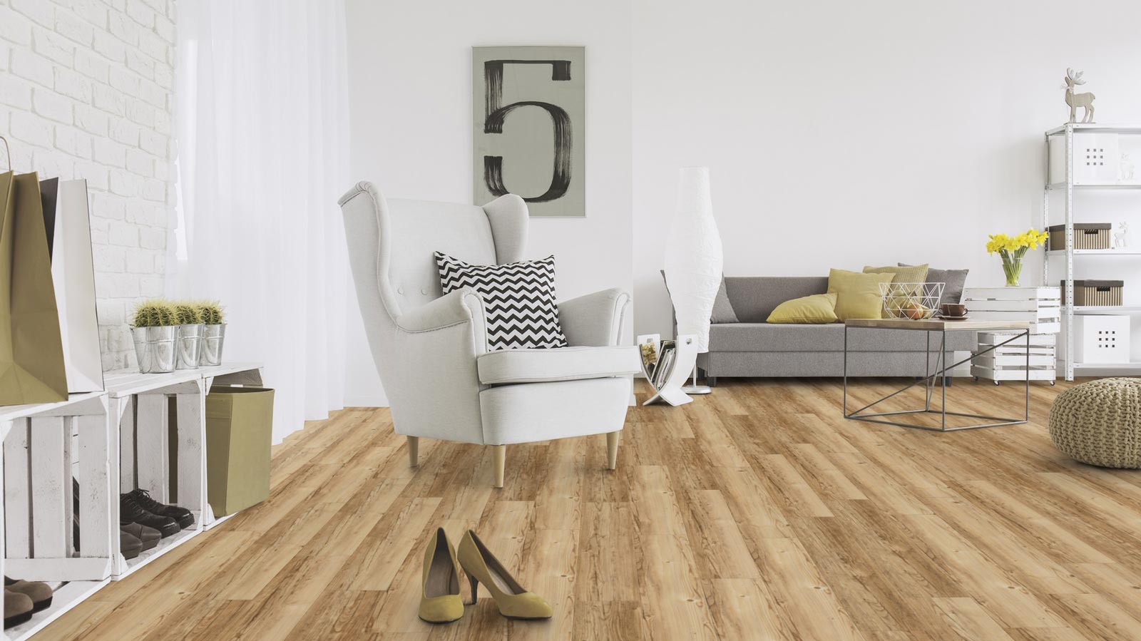 Skaben Bioboden Pro Climate Glue 40 WOOD Nordmannfichte nachhaltige Landhausdiele zum Kleben Raum7