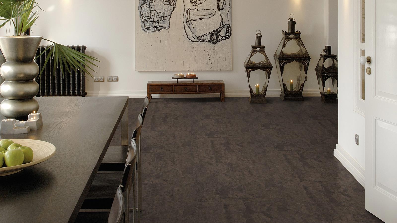 Skaben Bioboden Pro Climate Glue 80 STONE Beton Carbon nachhaltige Fliese zum Kleben Raum4