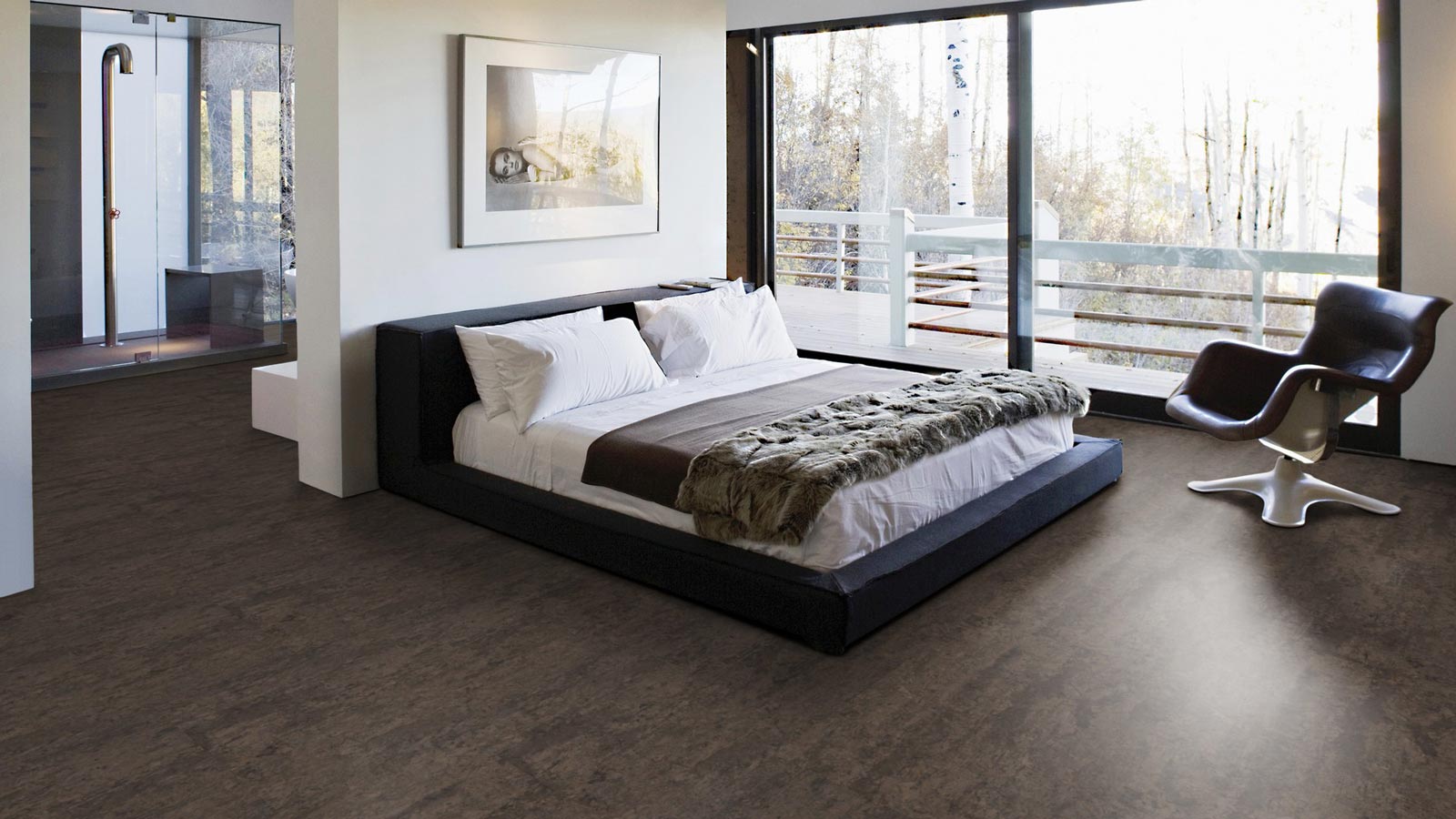 Skaben Bioboden Pro Climate Glue 80 STONE Beton Carbon nachhaltige Fliese zum Kleben Raum7