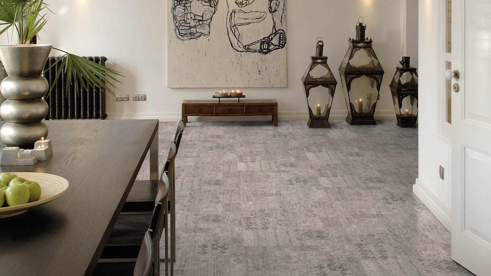 Skaben Bioboden Pro Climate Glue 80 STONE Steinfliese Marokko Sand nachhaltige Fliese zum Kleben Raum6