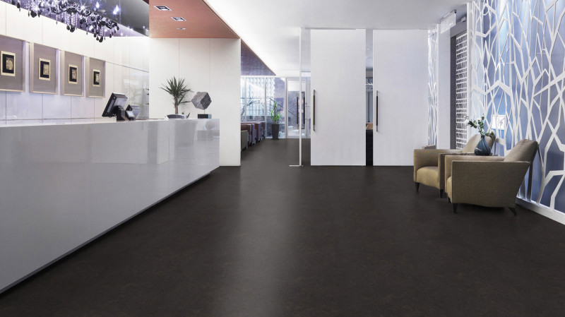 Skaben Bioboden Pro Climate Glue 80 STONE Zement Rabenschwarz nachhaltige Fliese zum Kleben main product photo