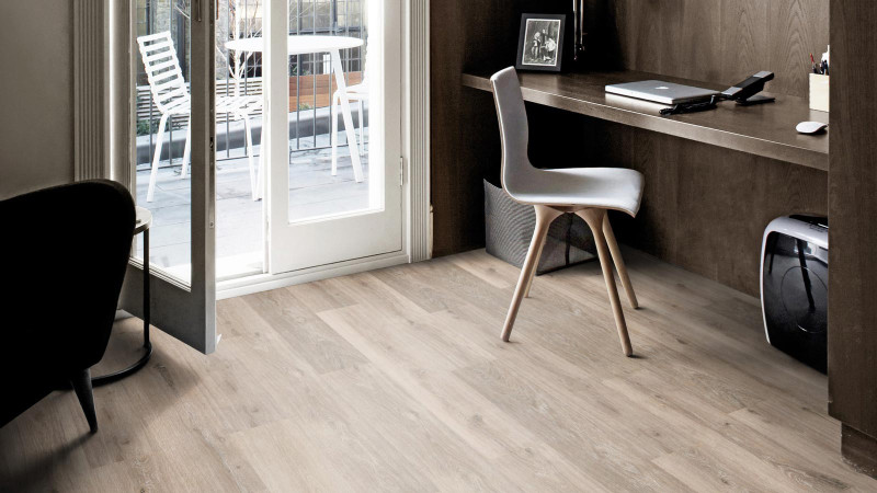 Skaben Organic flooring Pro Climate Click 70 WOOD Scotia Oak Light Sustainable Waterproof Plank 4V main product photo