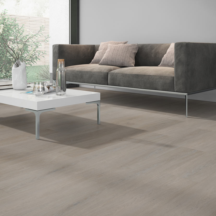 Skaben Glue-Down Vinyl Design Rhino 55 Albion Oak Greige Real Feel 1-strip 4V