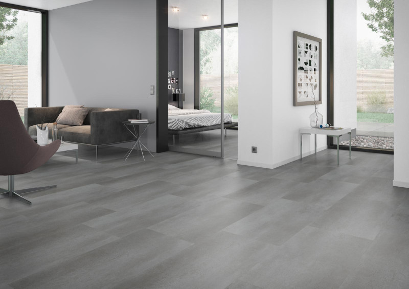 Skaben Design Rhino 55 Loft Béton armé gris Real Feel Carrelage 4V à coller main product photo