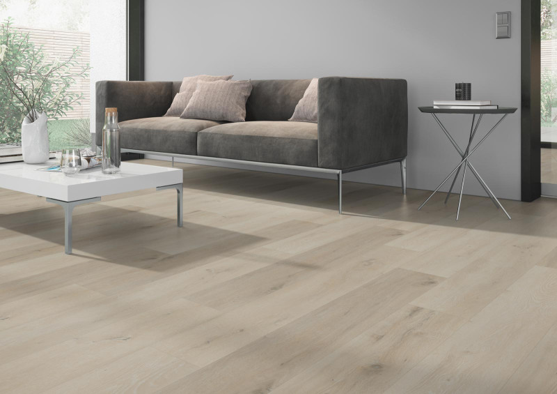 Skaben Design Rhino 55 Chêne Milano blanc Real Feel 1 frise 4V à coller main product photo
