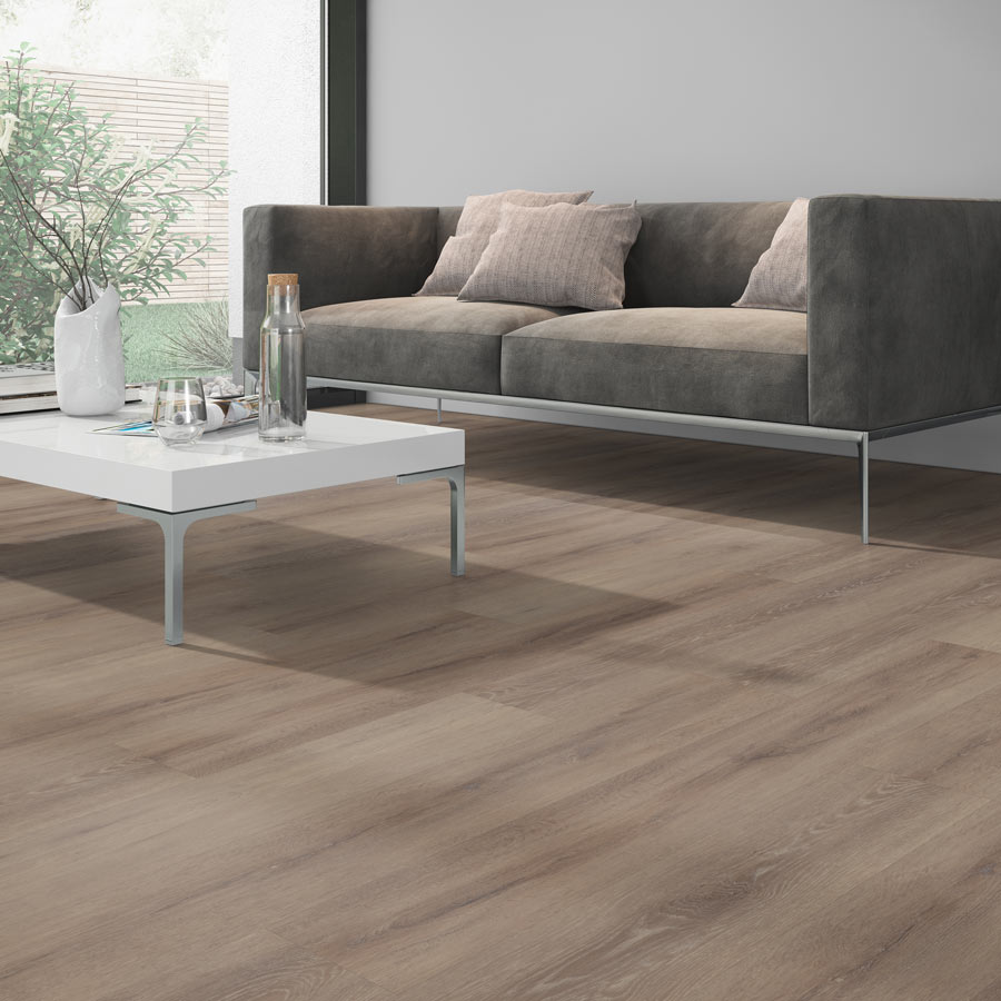 Skaben Design Rhino 55 Chêne scandinave naturel foncé Real Feel 1 frise 4V à coller