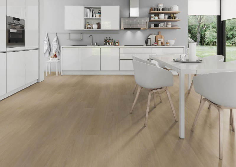 Skaben Vinylboden Design Rhino Click 55 Albion Eiche natur Real Feel 1-Stab Landhausdiele 4V Trittschalldämmung main product photo