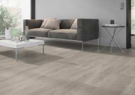 Skaben Vinylboden Design Rhino Click 55 Parisien Eiche beige Real Feel 1-Stab Landhausdiele 4V Trittschalldämmung