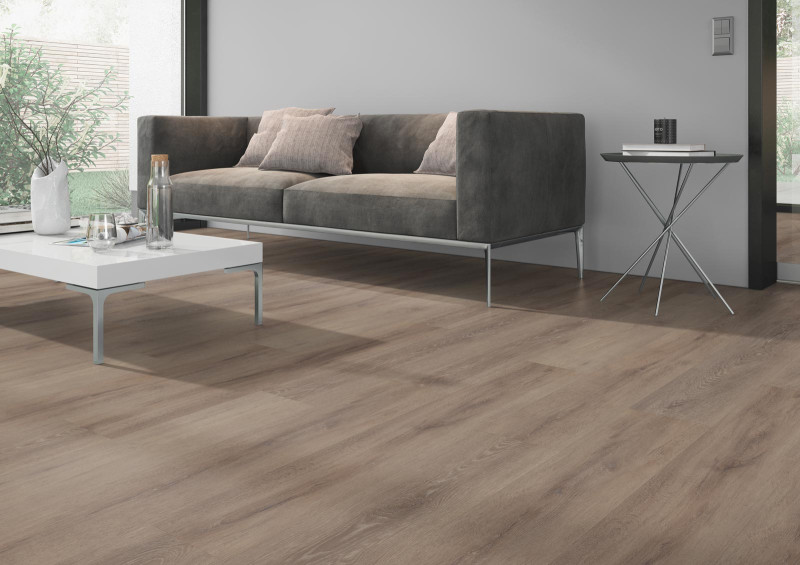 Skaben Vinyl Design Rhino Click 55 Scandi Oak Natural Dark Real Feel 1-strip 4V incl. insulation main product photo