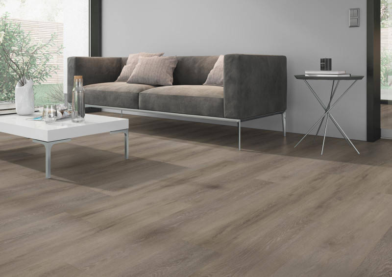 Skaben Vinylboden Design Rhino Click 55 Scandi Eiche natürlich hell Real Feel 1-Stab Landhausdiele 4V Trittschalldämmung main product photo