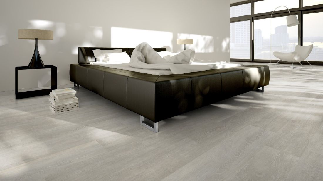 Skaben Design Rhino Click 55 smart Patina Eiche Weiss 1-Stab Landhausdiele 4V Trittschalldämmung Raum7