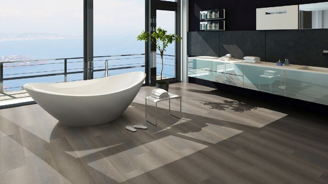 Skaben Design Rhino Click 55 XL Eiche Braun Nouveau 1-Stab Landhausdiele XL 4V Trittschalldämmung Raum5