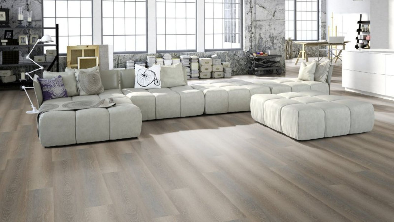 Skaben Vinyl Design Rhino Click 55 XL Oak Brown Nouveau 1-strip 4V incl. insulation main product photo