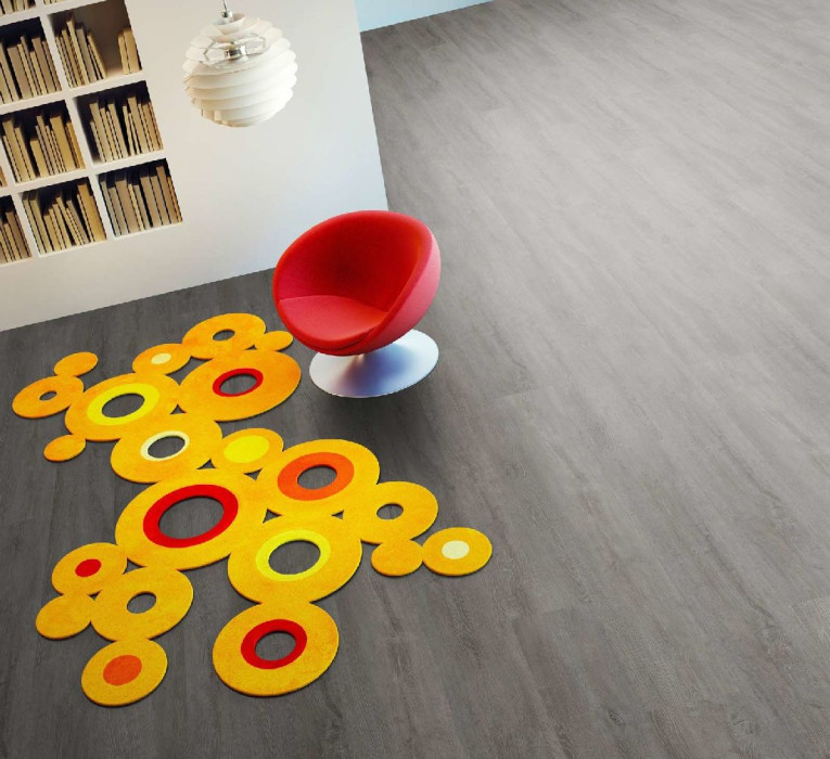 Skaben Design Rhino Vinyle à coller Glue-Down 30 XL Chêne Hohenzollern gris foncé 1 frise M4V main product photo