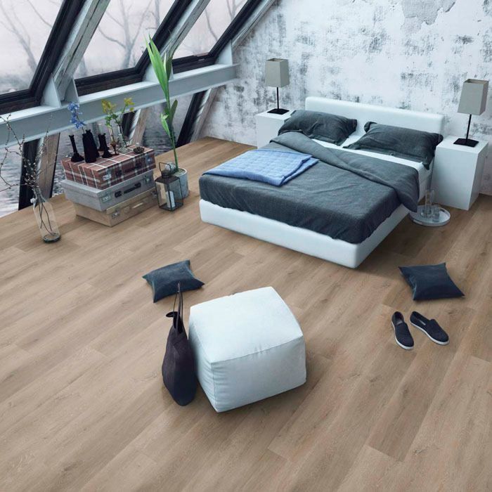 Skaben Design Rhino Vinyle à coller Glue-Down 30 XL Chêne Charlottenburg naturel 1 frise M4V
