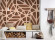 Skaben Fototapete 3D Holzoptik Beige / Braun Raum3 Skaben Fototapete 3D Holzoptik Beige / Braun Raum3