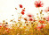 Skaben Fototapete Blumen Natur Grün / Rosa Raum1