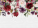 Skaben Fototapete Blumen Rosen Bunt / Weiß Raum1 Skaben Fototapete Blumen Rosen Bunt / Weiß Raum1