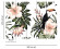 Skaben Fototapete Blumen Vögel Weiß / Rosa Raum2