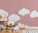Skaben Fototapete Kinderzimmer Himmel Rosa / Weiß Raum3 Skaben Fototapete Kinderzimmer Himmel Rosa / Weiß Raum3
