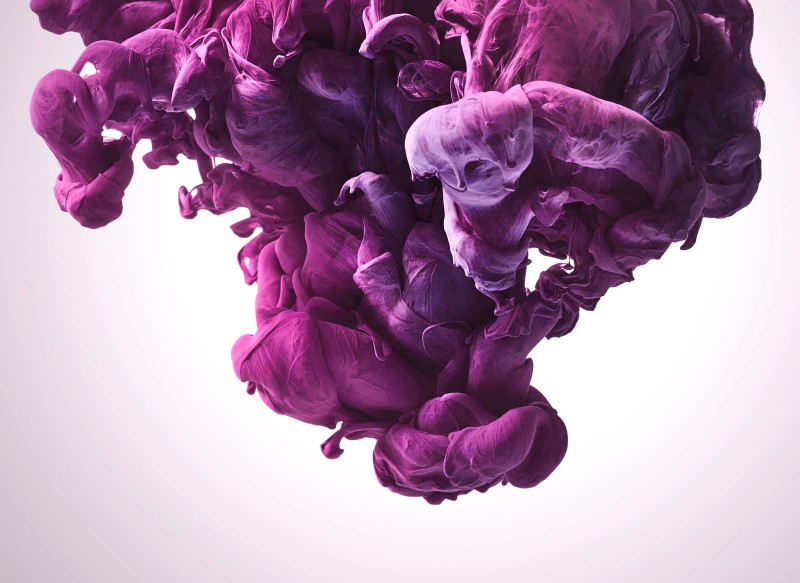 Skaben Wall mural Modern - Purple / White | Modern Wallpaper main product photo