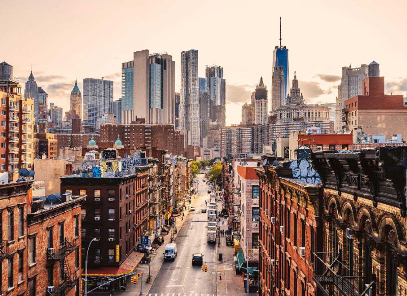 Papel Pintado Skaben Nueva York - Marrón / Gris | Ciudad, Nueva York D6768 main product photo