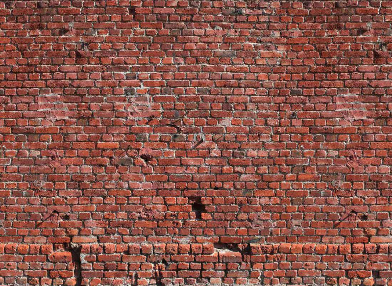 Skaben Wall mural Stone - Brown / Red | Stone Look Wallpaper main product photo