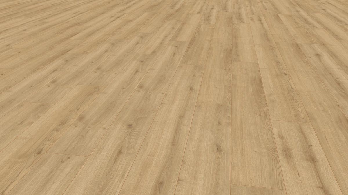 Skaben Laminat Durable Eiche Hellbraun 1-Stab Landhausdiele 4V Raum1