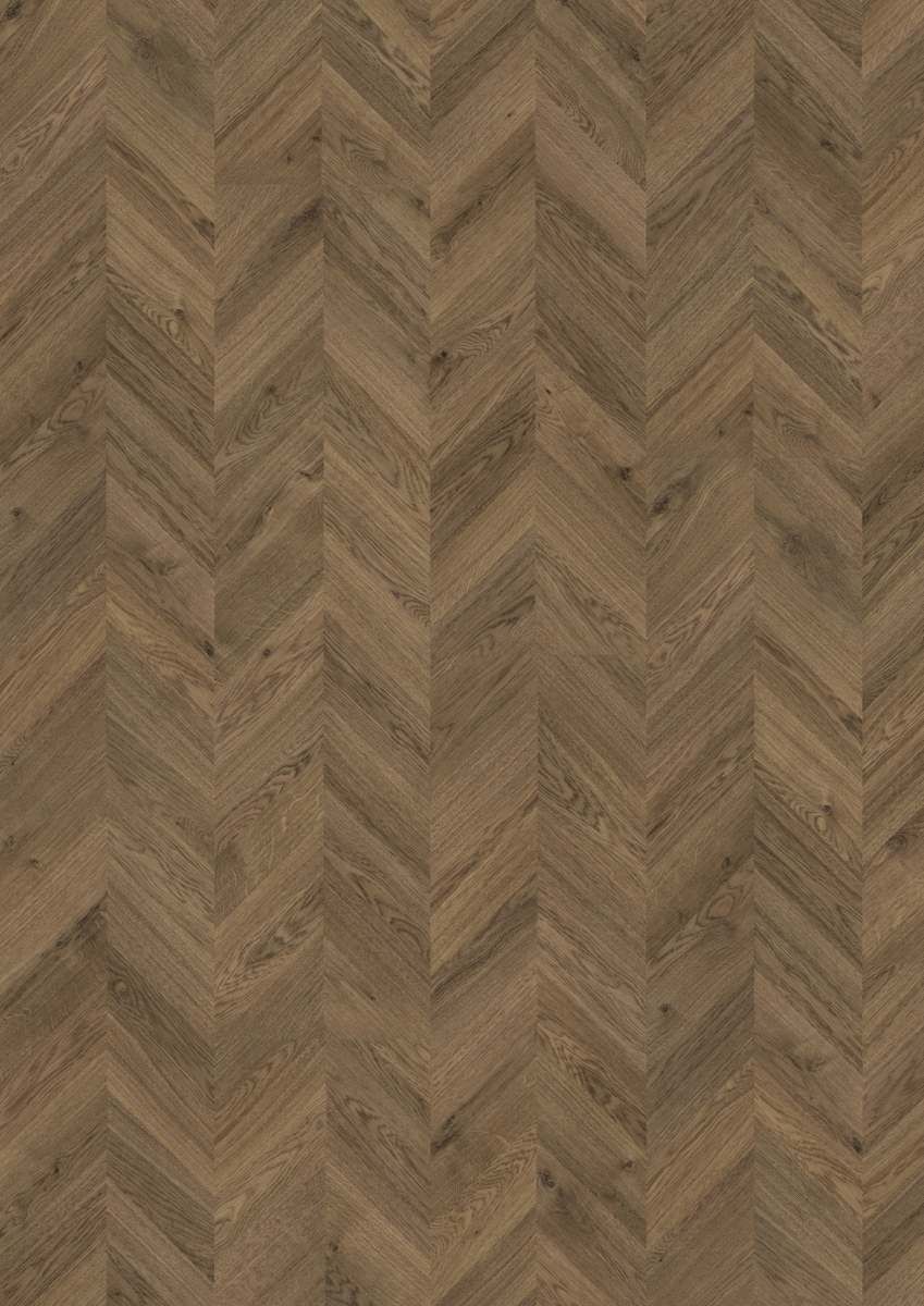 Skaben Laminat Herringbone Eiche Braun Chevron französisches Fischgrät R2