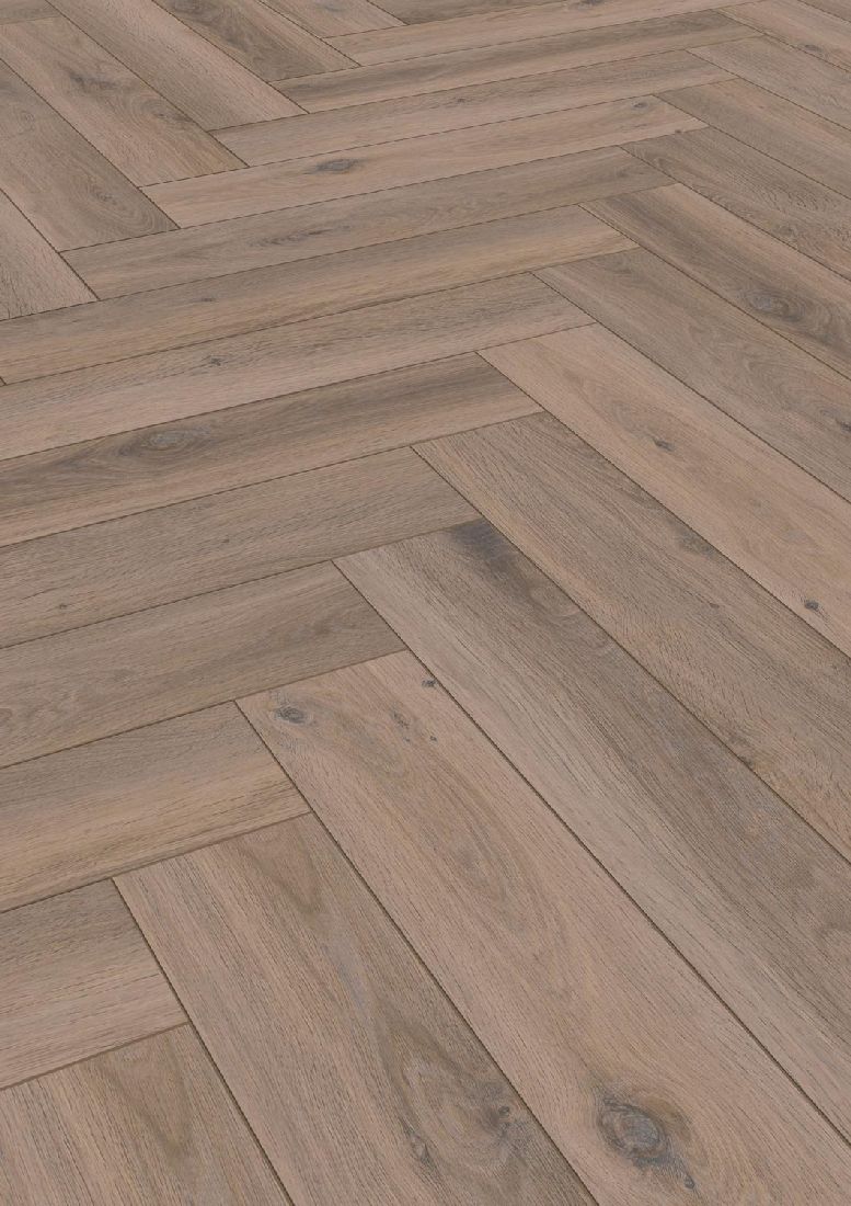Skaben Laminat Herringbone Eiche Madrid Fischgrät 4V Raum1