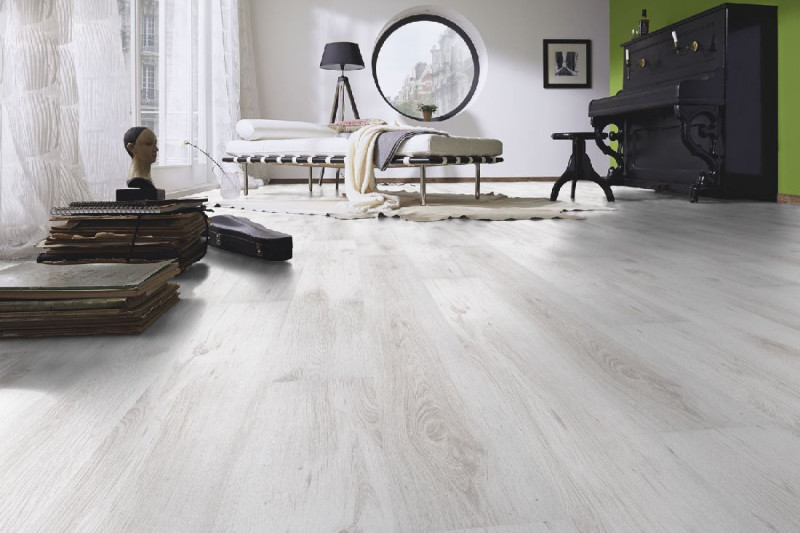 Skaben Laminat Lofty 7 Eiche Weiss 1-Stab Landhausdiele main product photo