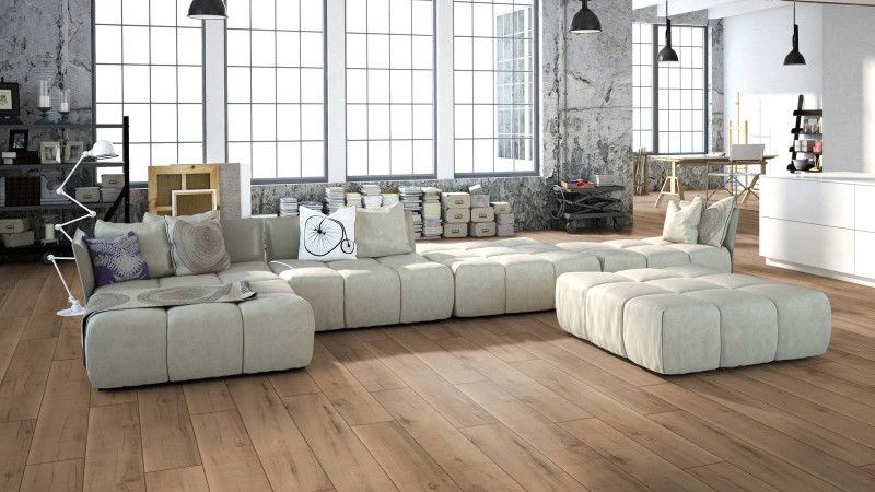 Skaben Suelo laminado Select Walnut Cappuccino 1 Lama 4V main product photo