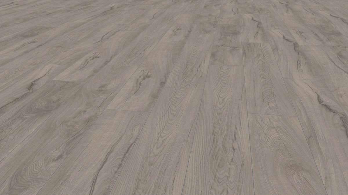 Skaben Laminat Wide Plus Eiche Villa Grau 1-Stab Landhausdiele 4V Raum1