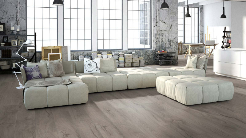 Skaben Laminate Wide Plus Oak Villa Grey 1-strip 4V main product photo