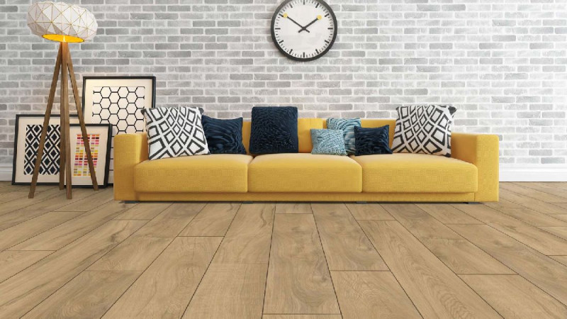 Skaben Stratifié Wide Plus Chêne Villa Clair 1 frise 4V main product photo