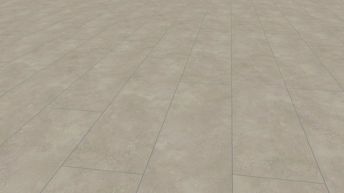 Skaben Laminat XXL Plus Stein Beige Fliesenoptik M4V Raum1