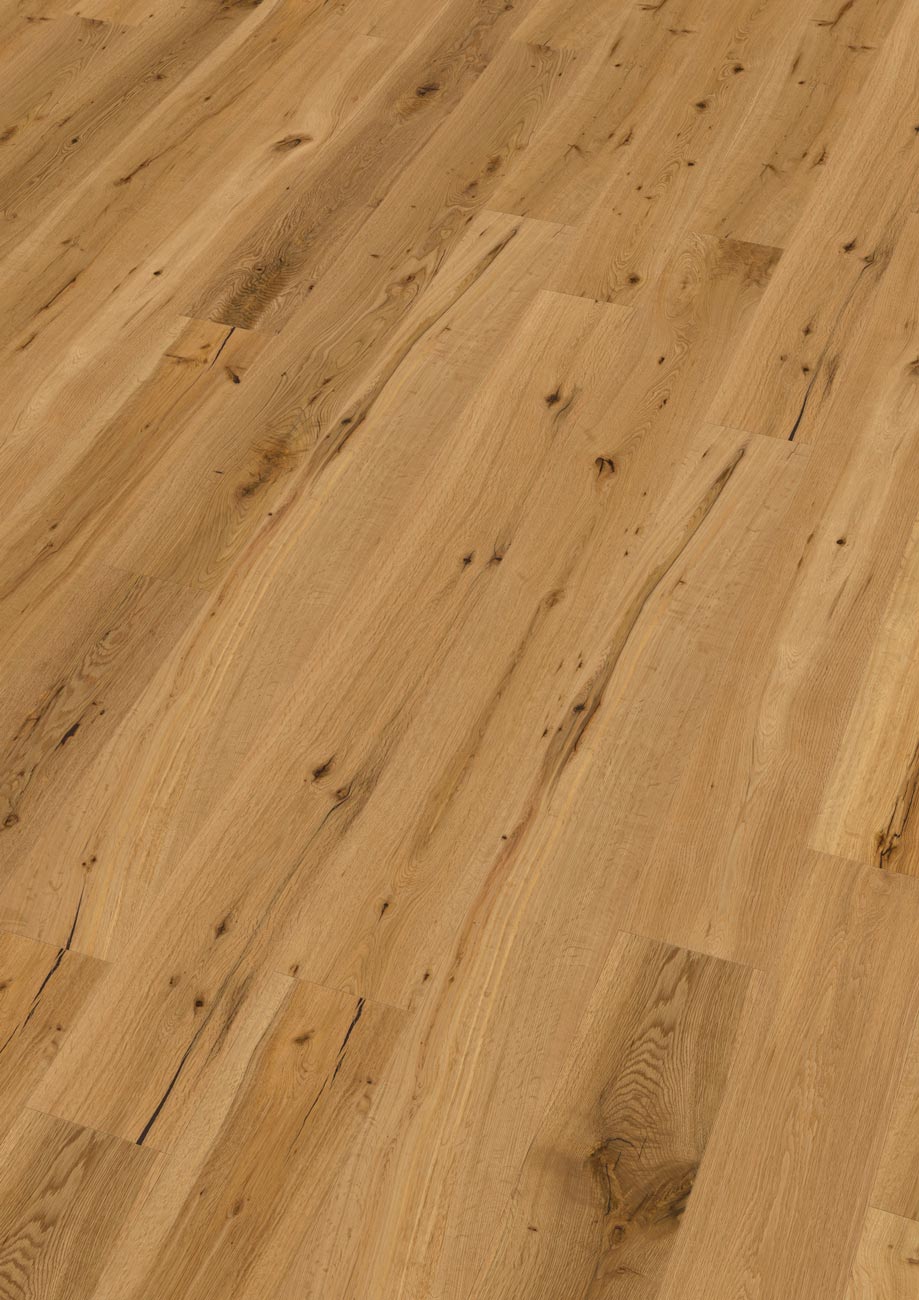 Skaben Parkett Aktionsware Eiche Rustikal astig geölt 1-Stab Landhausdiele 4V R2