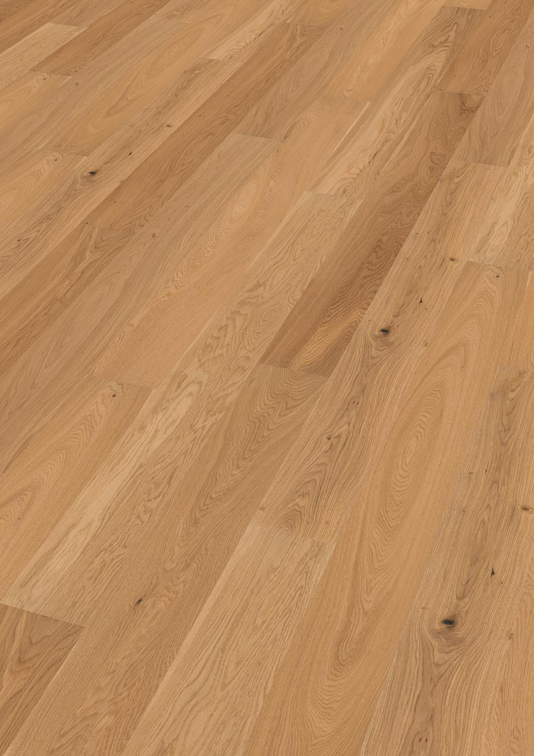 Skaben Parkett Bremen Eiche Country gebürstet geölt Landhausdiele 4mm M2V Raum1