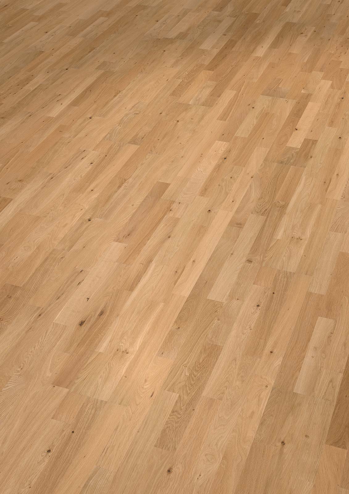 Skaben Parkett Bremen SB Eiche Astig gebürstet gebürstet, geölt Schiffsboden 3mm Raum1