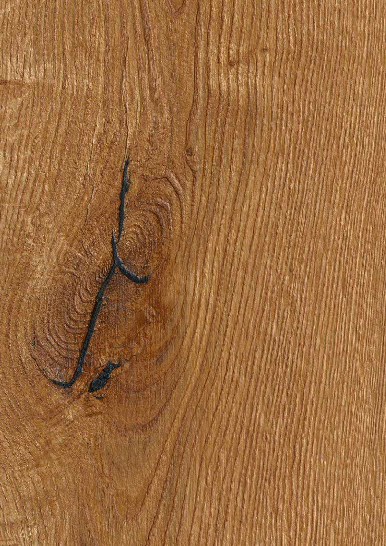 Skaben Parkett Bremen XXL Eiche Rustikal tief gebürstet, Längsrisse geölt Breitdiele XXL 4mm 4VM Raum2