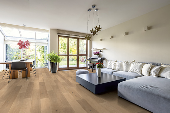 Skaben Parquet Classic Roble Nancy Blanco natural cepillado aceitado 1 Lama 2V main product photo