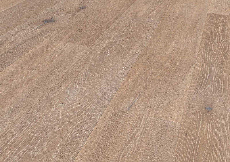 Skaben Parquet Gallant Oak Caen White Rustic Smoked Brushed Oiled 1-strip 4V main product photo