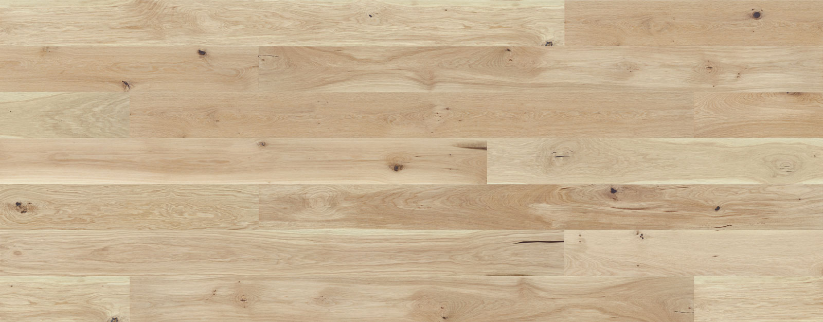 Skaben Parkett Premium 1-Stab Landhausdiele Eiche Ambience mattlackiert weiß 2V 180x2200 Dekor 2