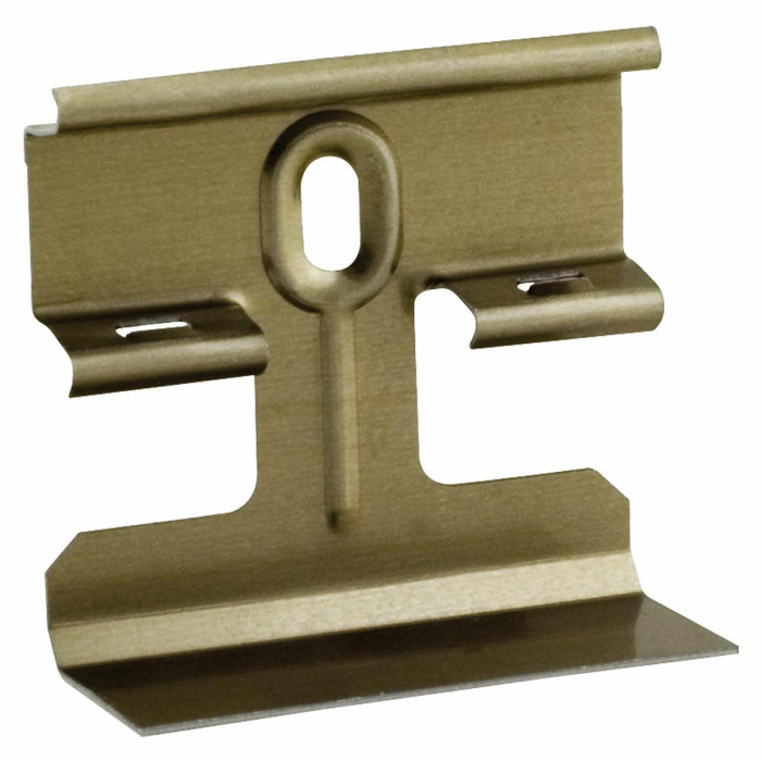 Skaben Premium Cubus Clips de zócalo de metal Clips de fijación Clip de zócalo 50 piezas main product photo