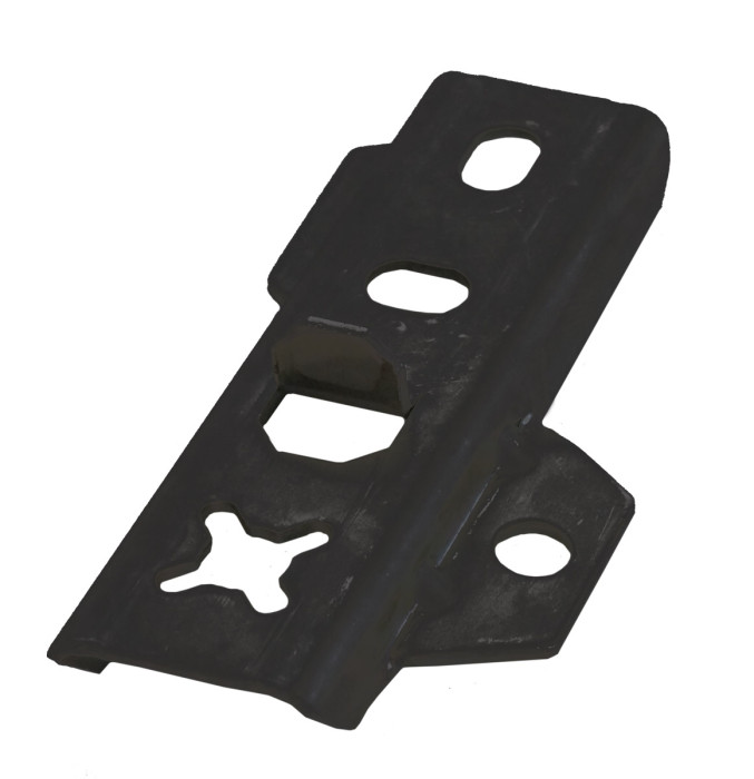 Skabenfix Standardset Edelstahl schwarz - Terrassenclips, Schrauben, Abstandhalter und Profi-Bit TX20 main product photo