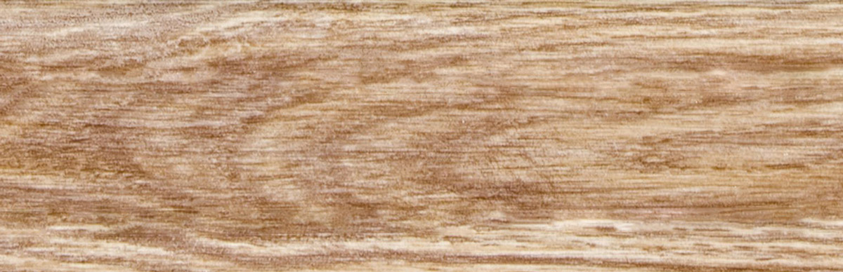 Skaben Wasserfeste Fußleiste Soft Lip mit Kabelkanal Zimteiche / Cinnamon Oak 014 Raum2