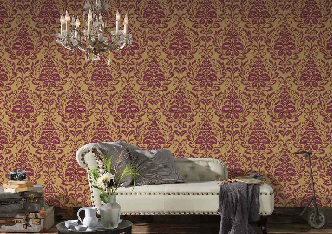 Skaben Tapete Uni Unitapete Schwarz Raum6