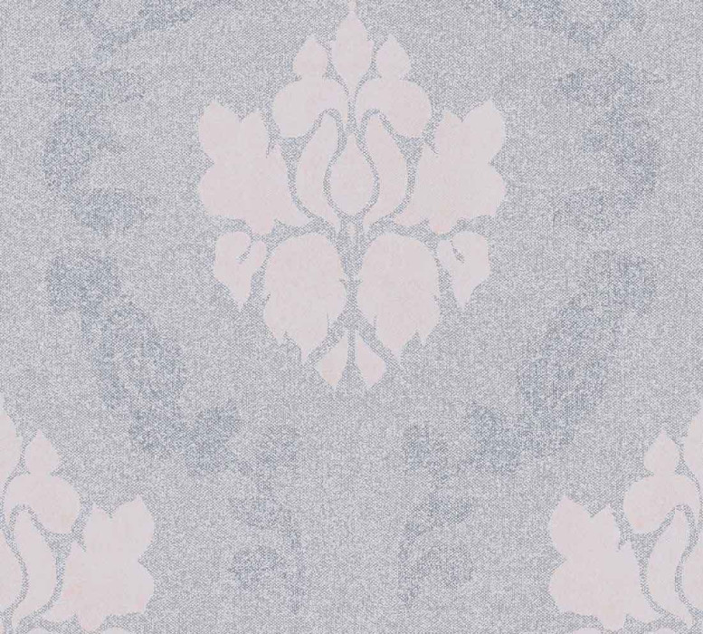 Skaben Papier peint Baroque - Papier peint baroque Rose / Gris 10,05 m x 0,53 m main product photo