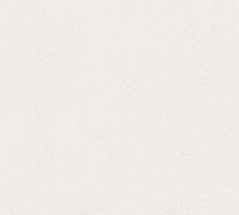 Skaben papel pintado de lunares / círculos - papel pintado de lunares / círculos crema / blanco 10,05 m x 0,53 m main product photo