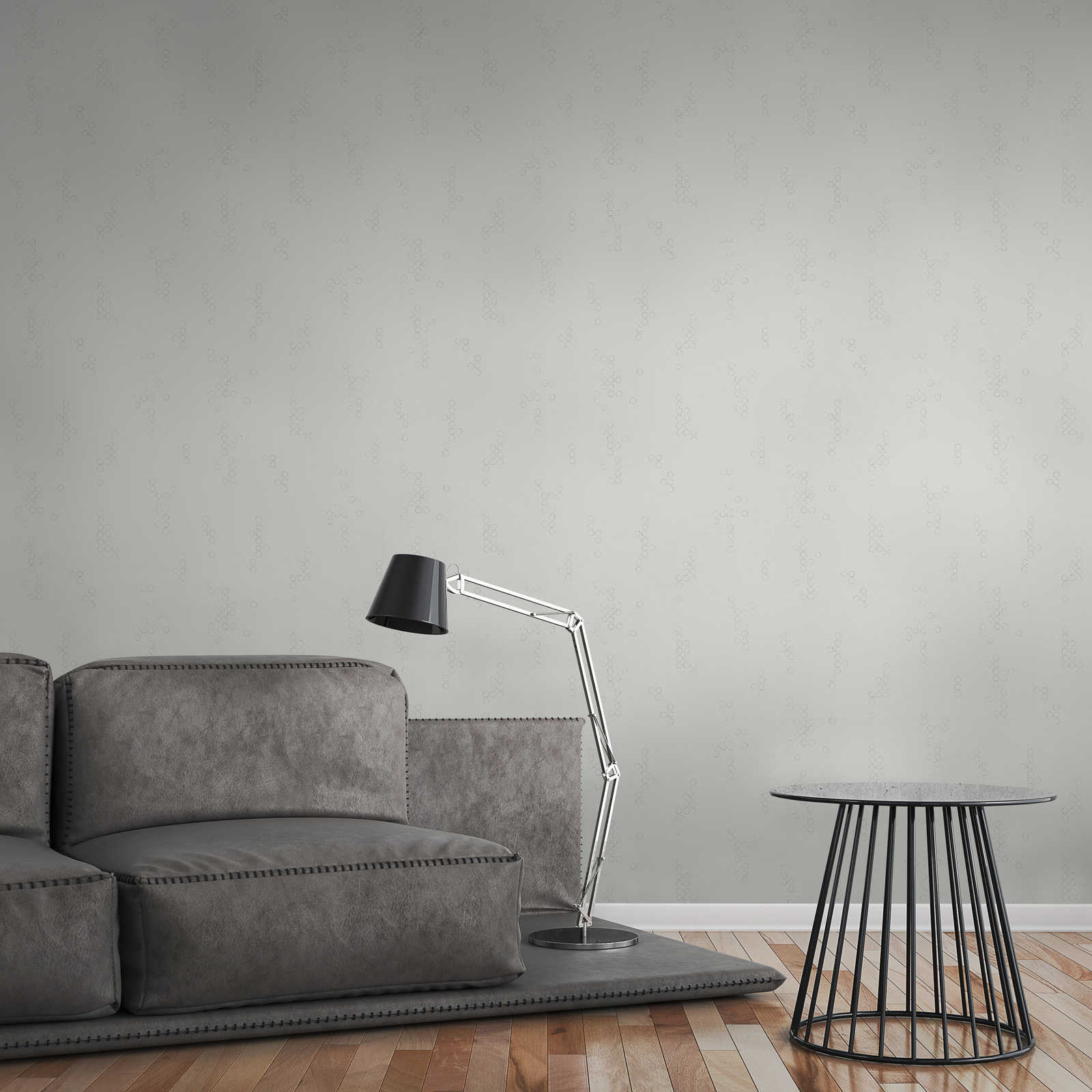 Skaben Tapete Flowers Blumentapete Grün Raum6